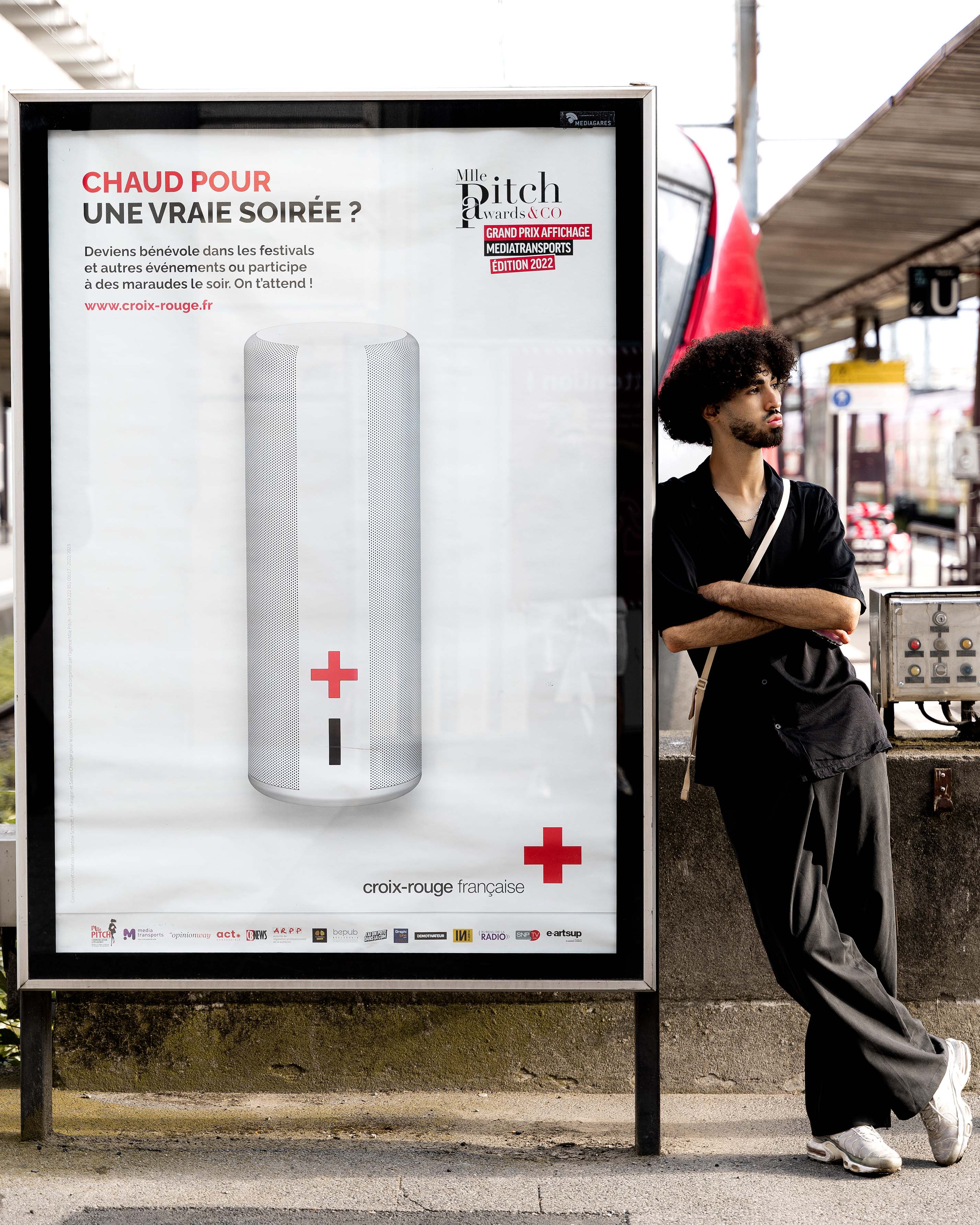 Campagne de publicité “Chaud pour” pour La Croix Rouge Française