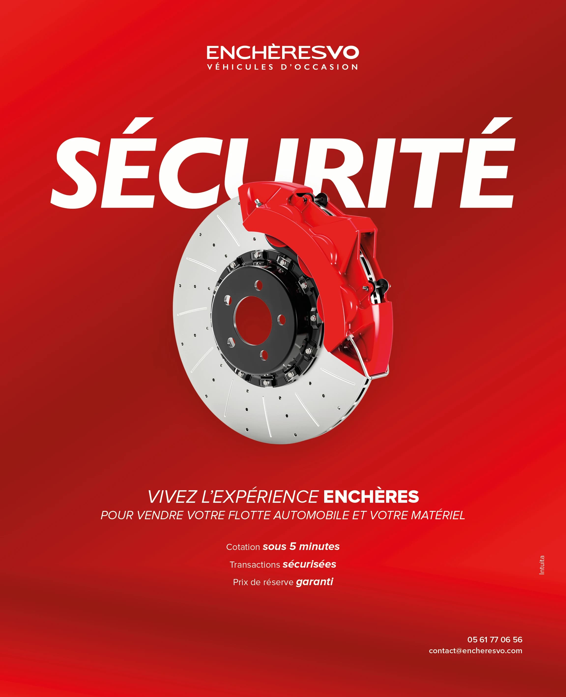 Campagne de communication pour Enchère VO en collaboration avec Intuita Agency