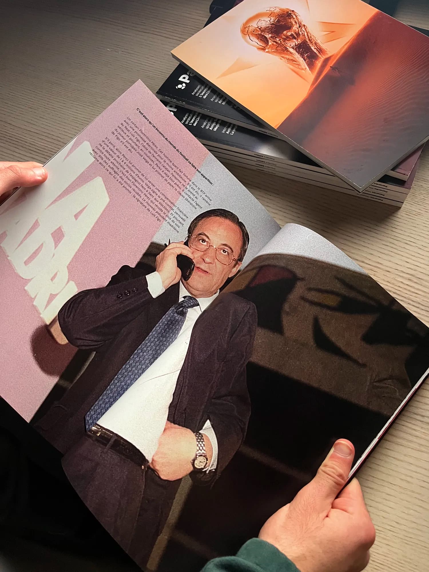 Création et direction artistique du magazine Panenka